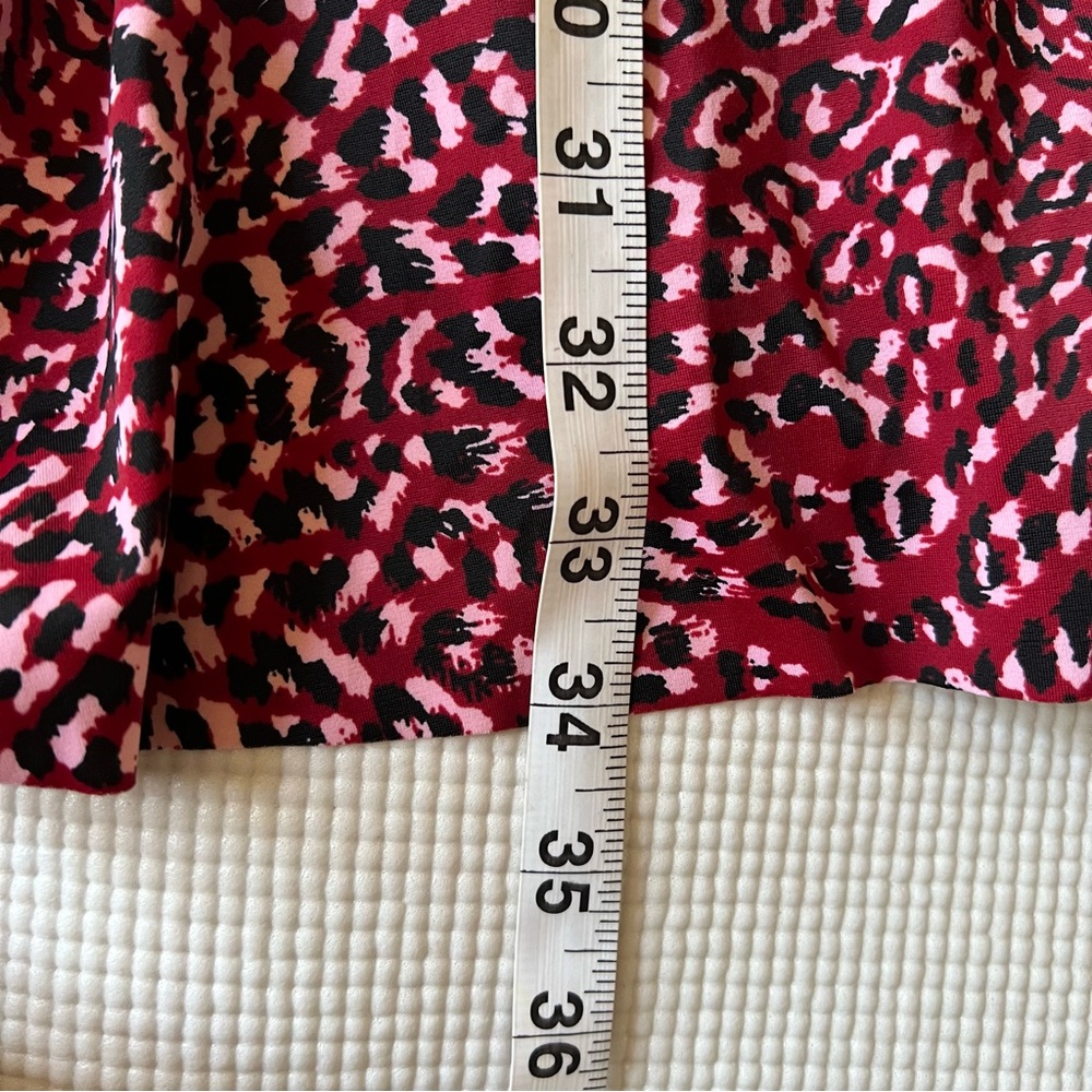 SWIM SOLUTIONS Women's Red Stretch Tummy Control Flyaway Sweetheart Swimdress 22 - Picture 10 of 16